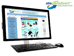 NTE Parts Direct computer screen