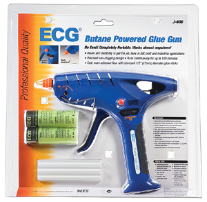 EGC J-600 Butane Glue Gun Blister Pack