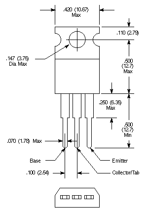 NTE 2315 400V 8A NPN Transistor