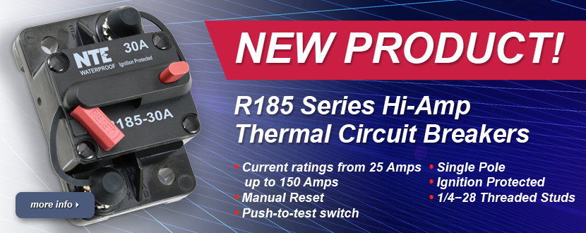 R185 Series Thermal Circuit Breakers