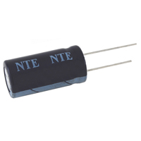 Radial Lead NTE Electronics NEV2200M63HI Series NEV Aluminum Electrolytic Capacitor 20% Capacitance Tolerance 63V Voltage Inc. 2200µF Capacitance 