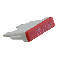 FUSE-BLADE 25A 80V CLEAR