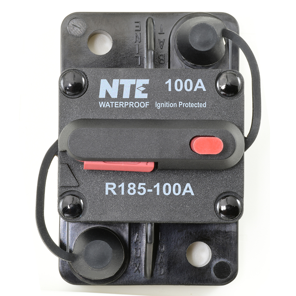 0.250 Quick Connect Terminal 3 Amp,Blue Fuse Holder Type NTE Electronics R59-3A Thermal Circuit Breaker 0.069 Ohms 