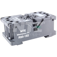 39.37 Length NTE Electronics R95-125 Aluminum Prepunched DIN Rail 