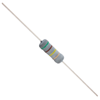 Axial Lead Pack of 2 NTE Electronics 3W427 Metal Film Oxide Resistor 5% Tolerance Inc. 3W 270 Kilo Ohm Resistance Flame Proof 
