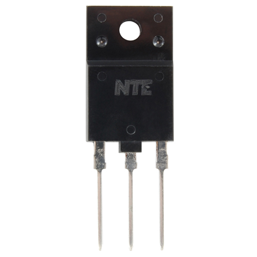 NTE Electronics NTE394 NPN Silicon Transistor 3 Amp 500V TO3PN Type Package High Voltage Switch Power Amp 