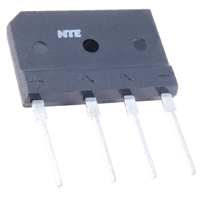 NTE Electronics NTE5313 Full Wave Single Phase Bridge Rectifier 8 Amps 200V Maximum Recurrent Peak Reverse Voltage Inc.