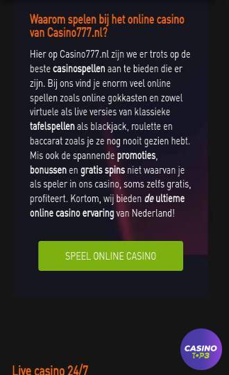casino 777 review