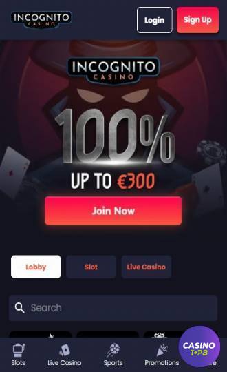 incognito casino betrouwbaar