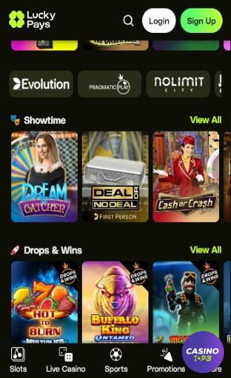 lucky pays casino review 1